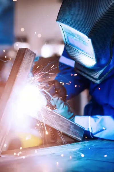 Lasser last metalen constructie