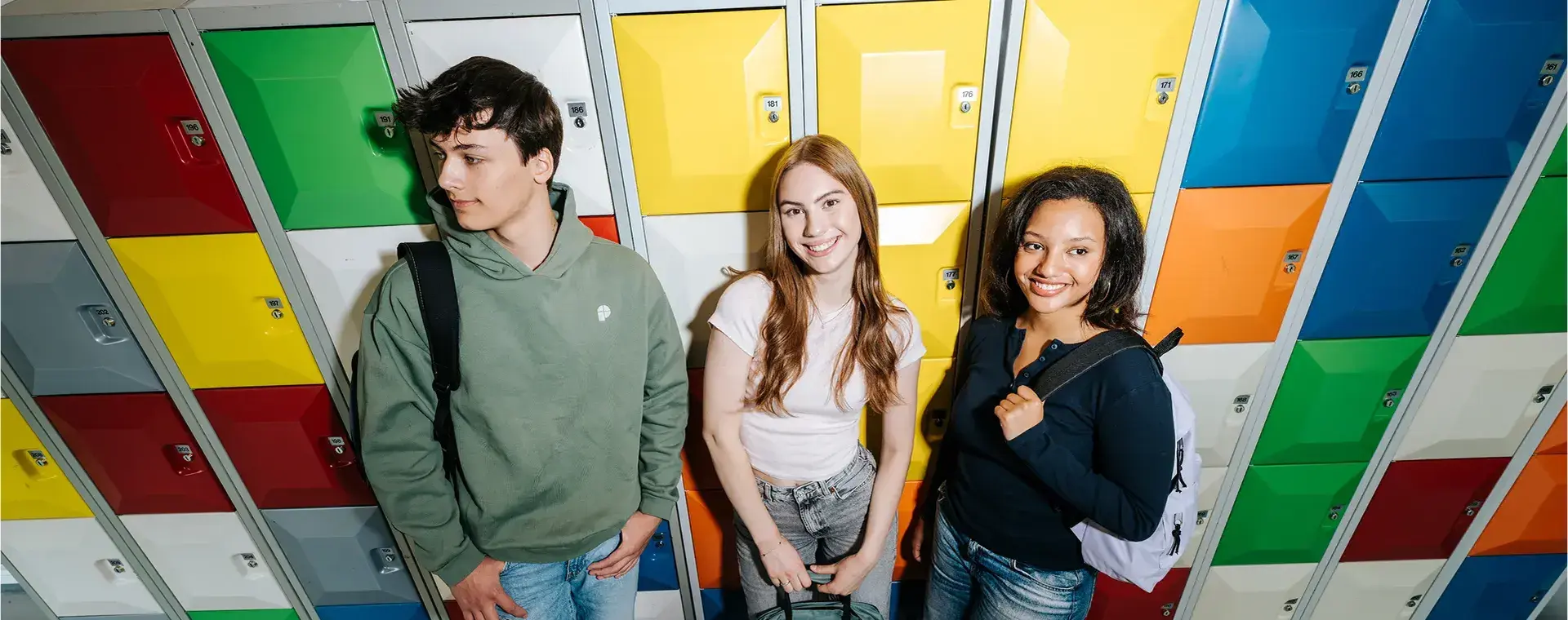 Studenten voor kluisjes